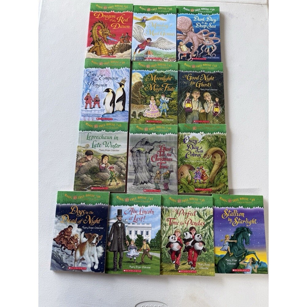 Magic Tree House Merlin Missions Lot of 13 Books #37-49 Paperback Scholastic